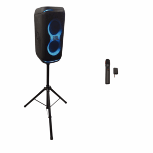 Party speaker with mic